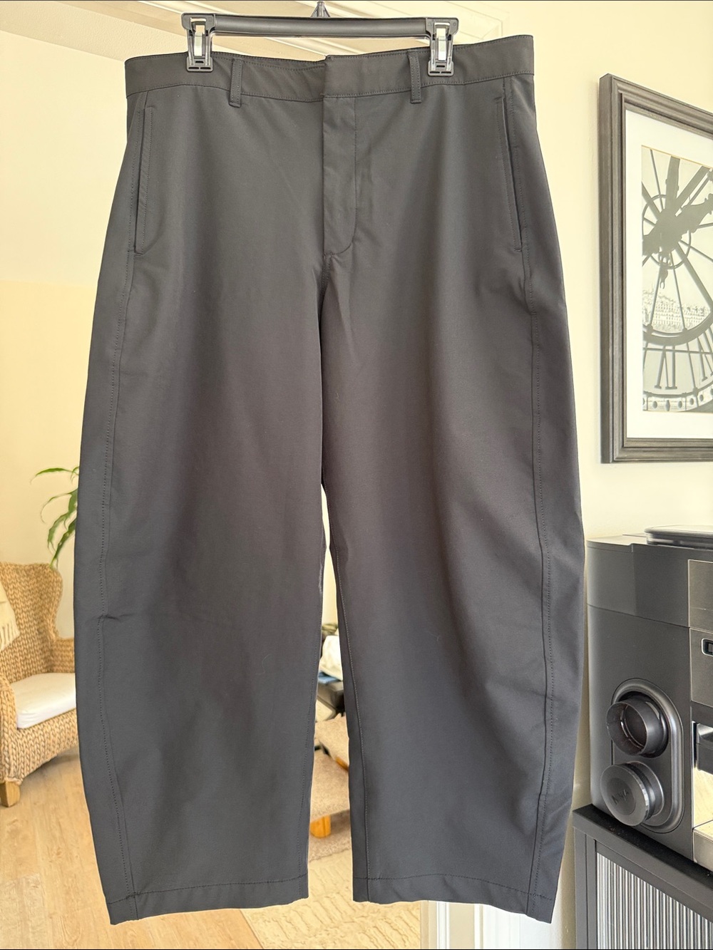 Fleece-lines GAP Women’s Ankle Black Pants for winter